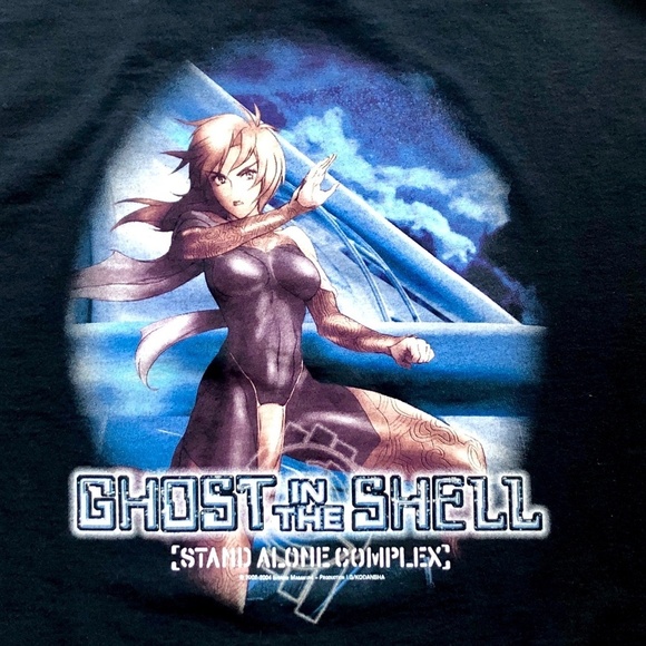 Ghost In The Shell, Stand Alone Complex, 2004, VINTAGE, Anime T Shirt, Mens, XL - Picture 3 of 8